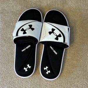 Under Armour 4D Foam white mens slides